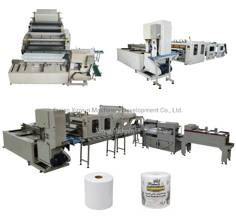 Automatic Rewinding Small Toilet Roll Tissue Paper Making Machine Price