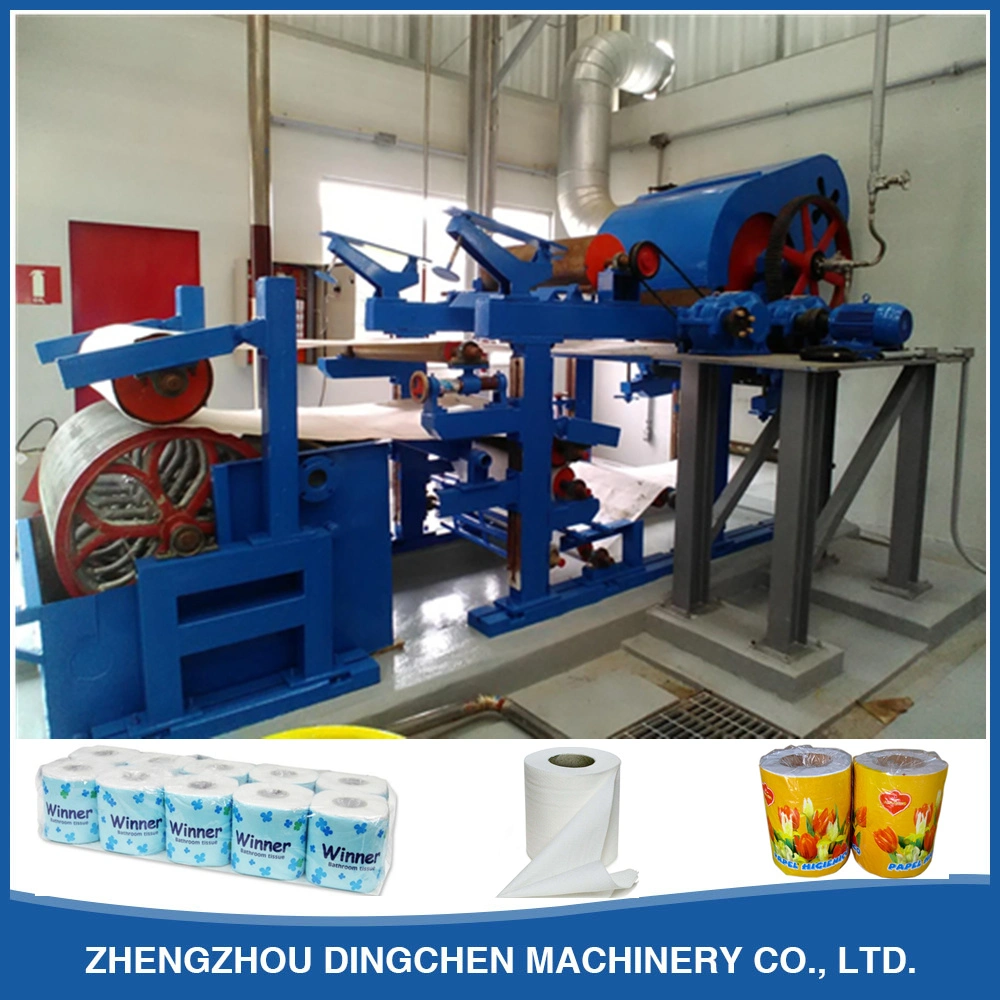 1092mm 2tpd Small Waste Scrap Paper Recycle Machine